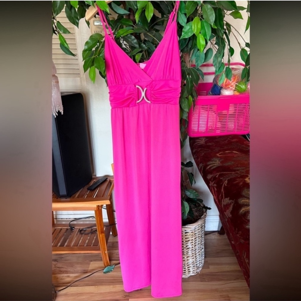 Shes Cool Pink Maxi Sundress
Spaghetti Strap
